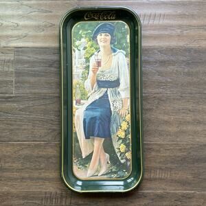 VINTAGE Coca-Cola Tray 1973 Advertisement Made in USA Nostalgia